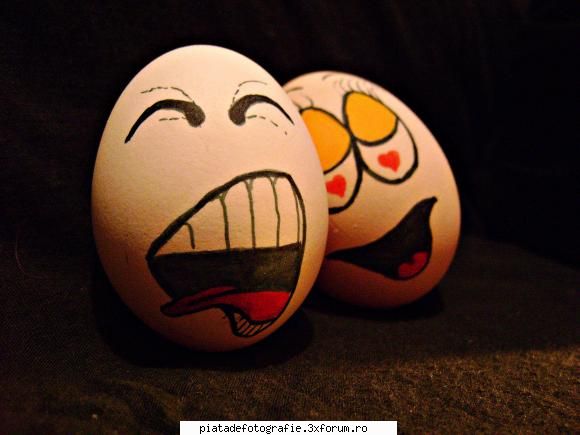 funny 	eggs din lipsa ocupatie m`am putin cateva oua  sper placa aduca zambetul buna "let