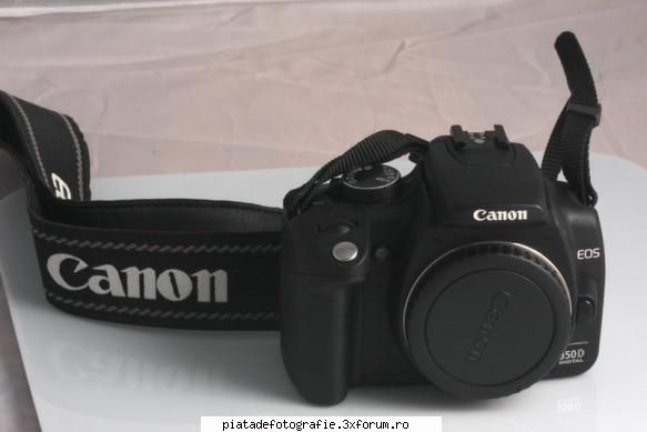 canon 350d vanzare:1. body canon eos 350d, negru, (review) stiu exact numarul cadre, probabil undeva