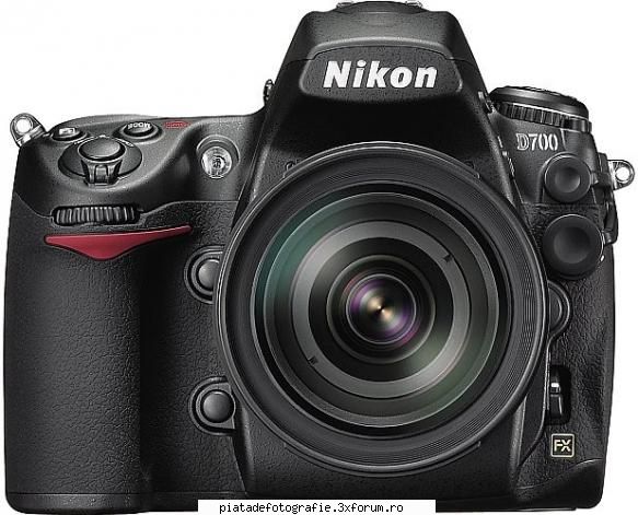 nikon digital slr camera: d700 nikon d700 body full frame, 12mpx, puncte af, 5fps, lcd inch, ron