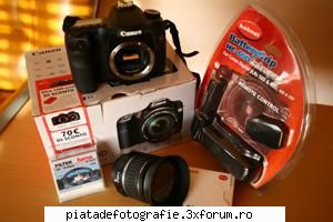 obiectiv canon efs 18-55 vand canon 40d perfeccta stare atat estetic cat functional cam 13mii folie