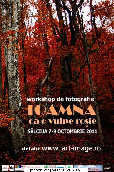 asociatia artimage din lanseaza o noua invitatie pentru iubitorii de de fotografie toamna, ca o