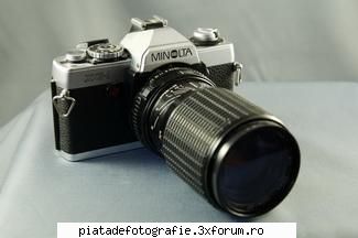 Aparat Minolta si obiective pentru el - Aparat foto film 35mm MINOLTA XG-1 defect(are - Vanzari foto