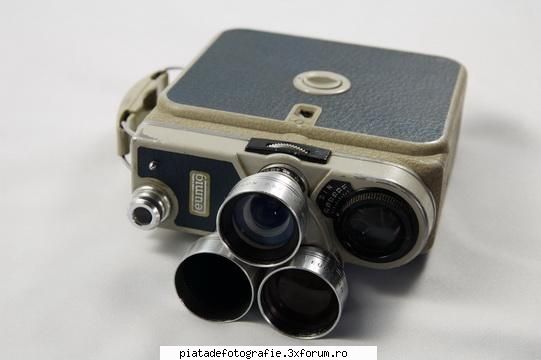 Eumig C3m, aparat film 8 mm - Aparat de filmat pentru pelicula 8mm, model EUMIG - Vanzari foto