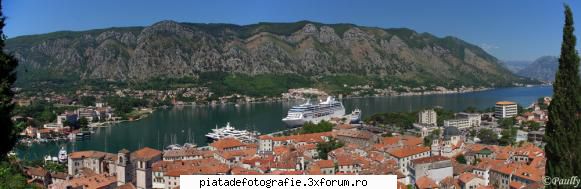 Kotor, panorama - Fotograsfii facute la intoarcerea din concediu - Foto-comment