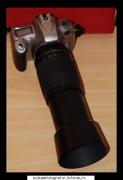 Nikon 70-300G - flosit foarte putin Vine insotit de capace - Vanzari foto