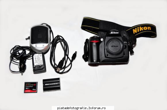 Nikon D70s (body) - Vind Nikon D70s (body), aspect si functionare - Vanzari foto