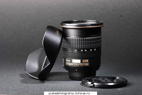 Obiectiv Nikon 12-24 f/4 - Primit cadou. Foarte putin folosit. Arata si se - Vanzari foto