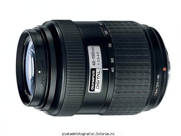 Obiectiv Olympus ZUIKO DIGITAL 40-150mm 1: - Producator: Olympus Zoom optic (apropiere) / - Vanzari foto