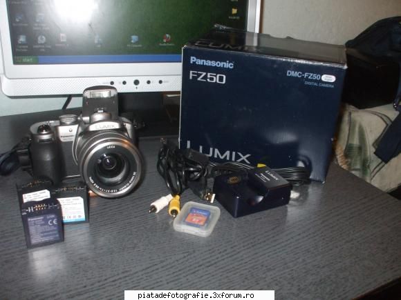 Panasonic Lumix DMC-FZ50 - Vand Panasonic Lumix DMC-FZ50 impecabil. 10.1 - Vanzari foto