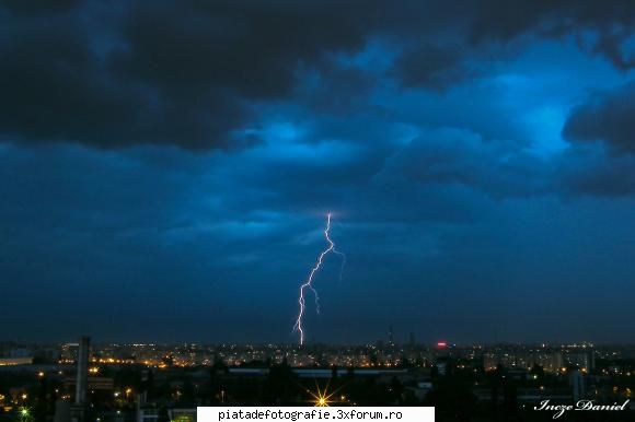 Trasnete - Fulgere - un fulger razlet singuratic :) - Foto-comment