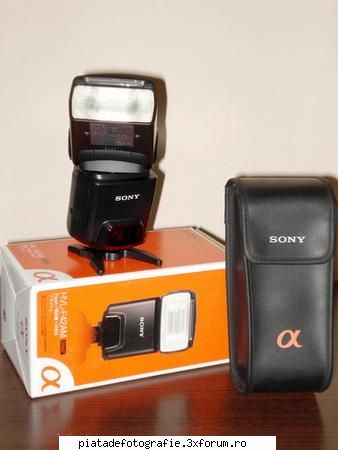 Vand Blitz Sony HVL F42AM - Sony HVL F42AM dedicat camerelor Sony Alpha - Vanzari foto