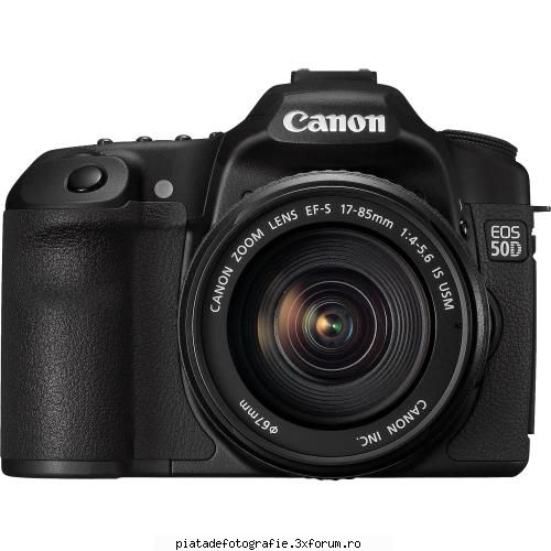 Vand Canon EOS 50D KIT 17-85mm, NOU - Vand Canon EOS 50D KIT EF-S 17-85mm f/4-5.6 IS - Vanzari foto