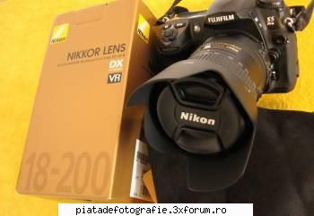 Vand Nikon VR II - Nikon 18-200 mm VR II + Filtru polarizare Kenko - Vanzari foto