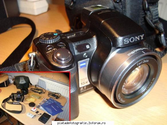 Vand camera foto SONY DSC H9 15x zoom - Vand camera foto SONY DSC H9 15x zoom (zoom 15x - Vanzari foto