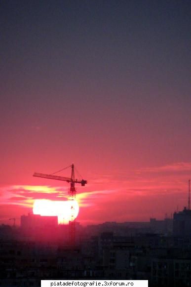 apusuri in Bucuresti - Un apus printre Macarale - Foto-comment