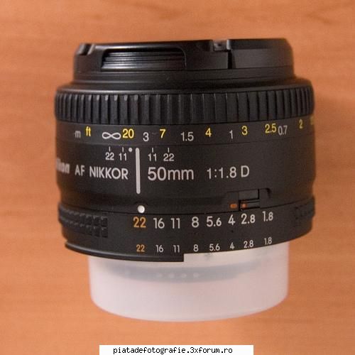 nikkor 50 1.8,18-105 vr etc - nikkor 50mm 1.8 - ca nou la cutie folosit o - Vanzari foto