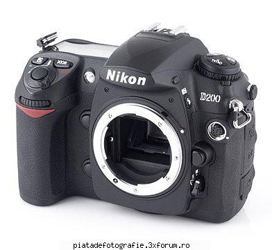 nikon d200 - se vinde nikon d200 body ,incarcator si - Vanzari foto