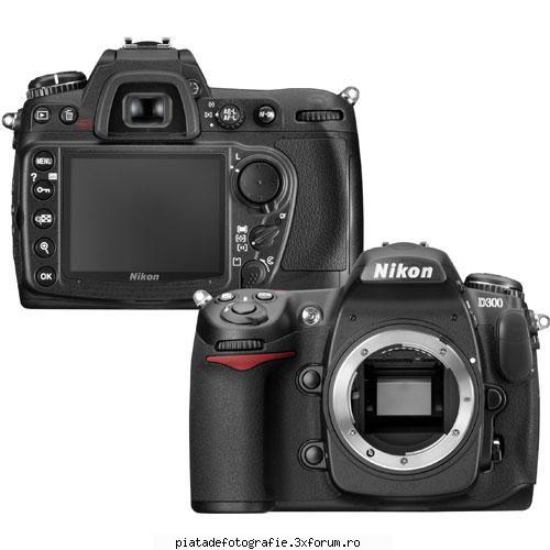 nikon d300 sigilat - nikon d300 nou,pachet full, numai body --- 1050 - Vanzari foto