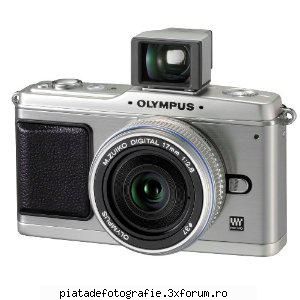 olympus e-p1 - nu mai este valabil olympus e-p1 cu obiectiv 17mm - Vanzari foto