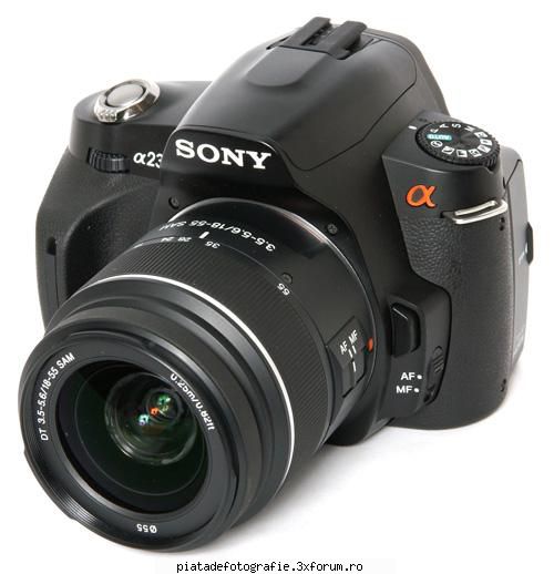 sony alpha 230 body - impecabil cu garantie si factura in ro pana in octombrie 2012
 
obiectiv sony