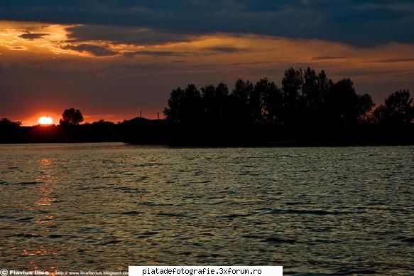 sunsets - Un apus de toamna tarzie - Foto-comment