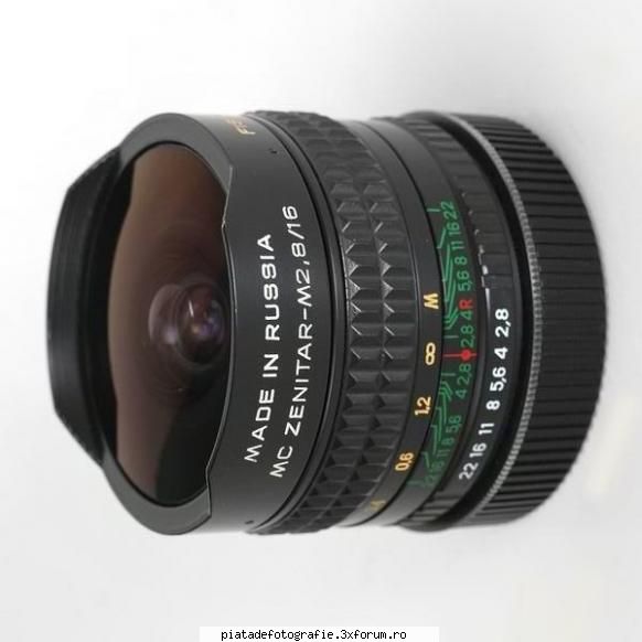 vand fiseye Zenitar M - Vand fisheye MC Zenitar M ,nou montura m42 - Vanzari foto