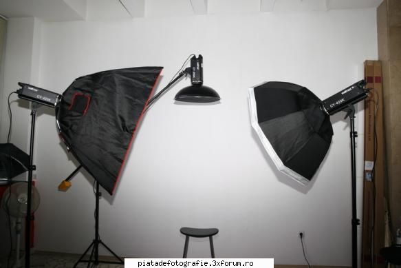 vand lumini studio - De vanzare kit lumini studio Walimex compus din - Vanzari foto